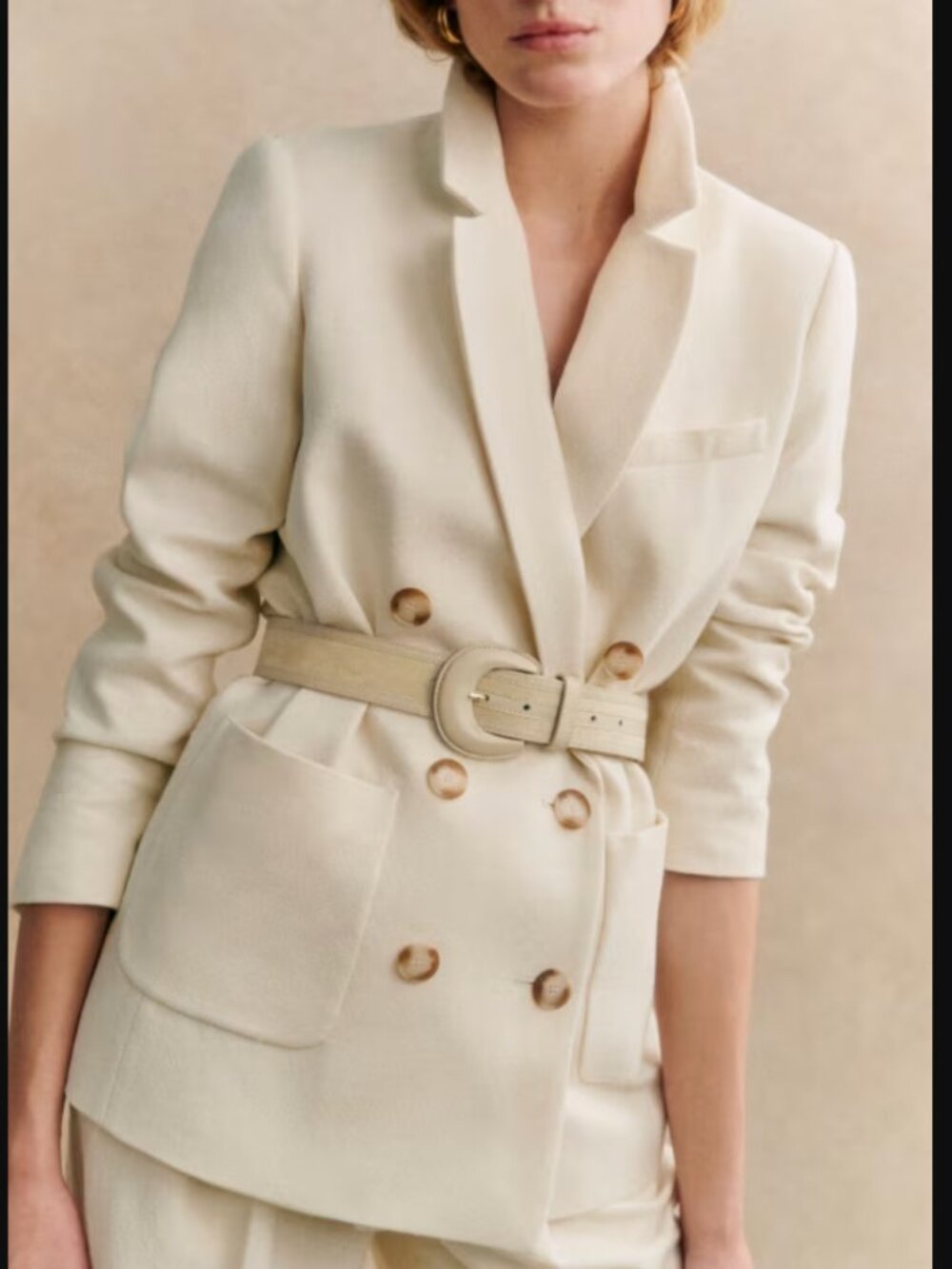 Sezane Barbara Belt (Sand) - Picture 2 of 8